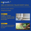 2021-22 Strategic Philanthropy Series Foundations Series, Seminar 1